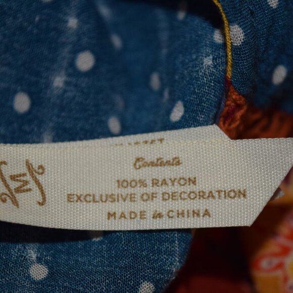 3 for 30 ~ Matilda Jane Woman Fall Garden Mums Blouse M - Picture 9 of 10